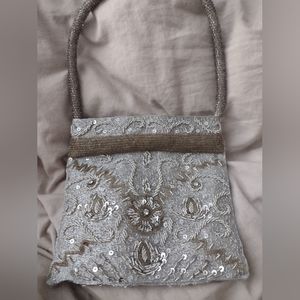 Mini sliver purse